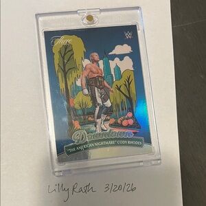 WWE Cody Rhodes Downtown Trading Card